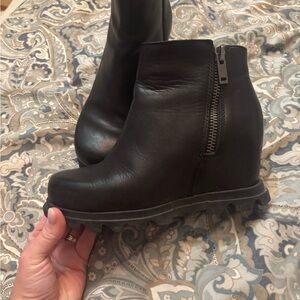 Sorel Wedge Ankle Boots